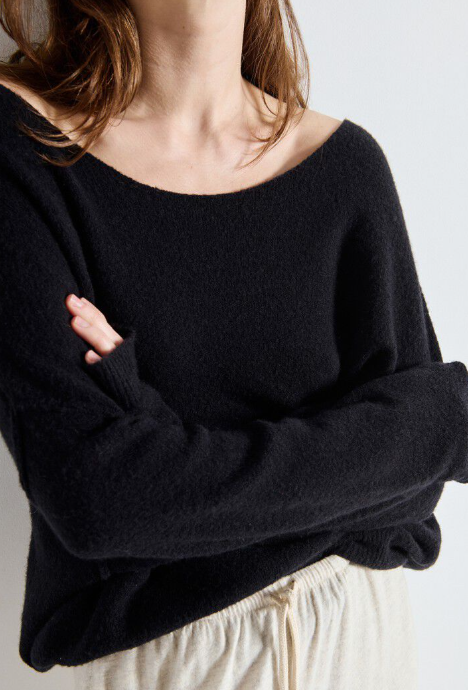 PULL DAM225 NOIR ~ AMERICAN VINTAGE